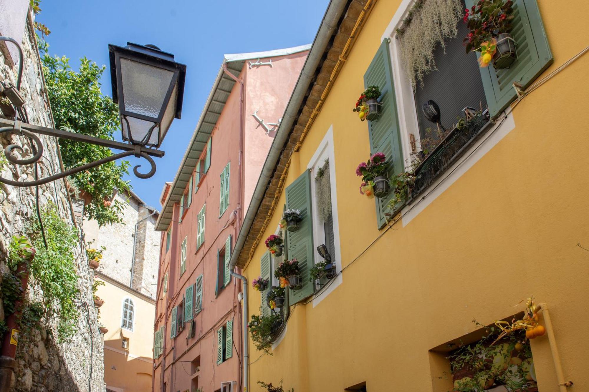 Palm Riviera - Vieille Ville De Menton - Vue Mer Eksteriør billede