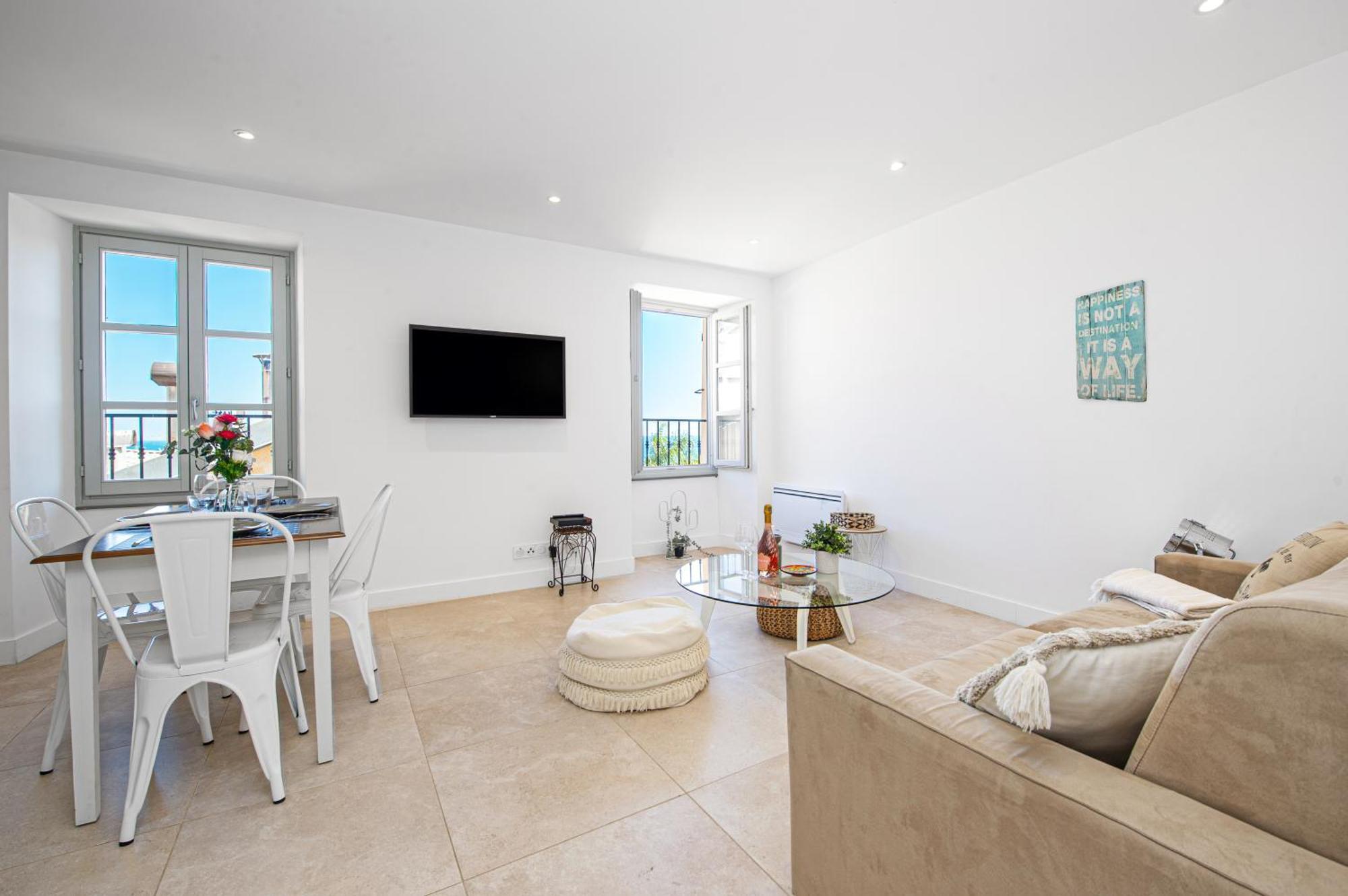Palm Riviera - Vieille Ville De Menton - Vue Mer Eksteriør billede